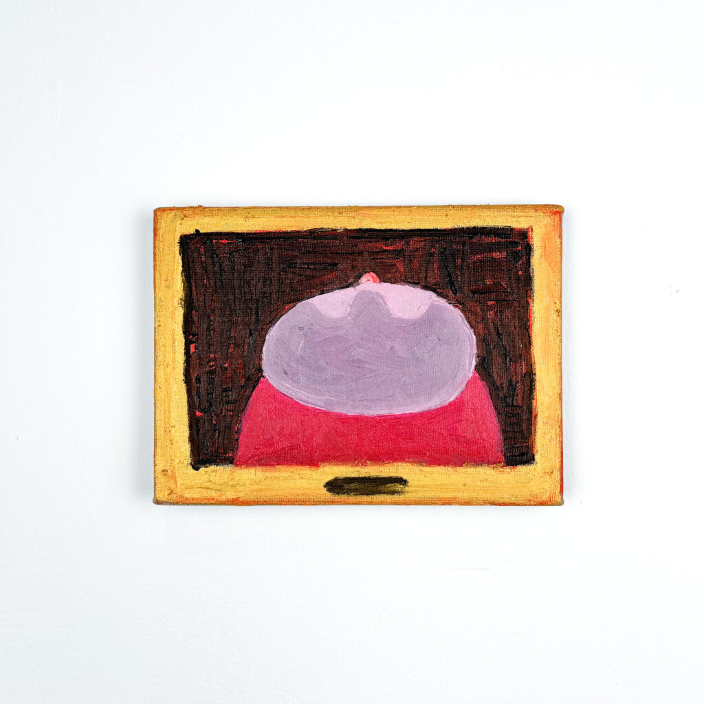 pintura al óleo del artista daniel bum